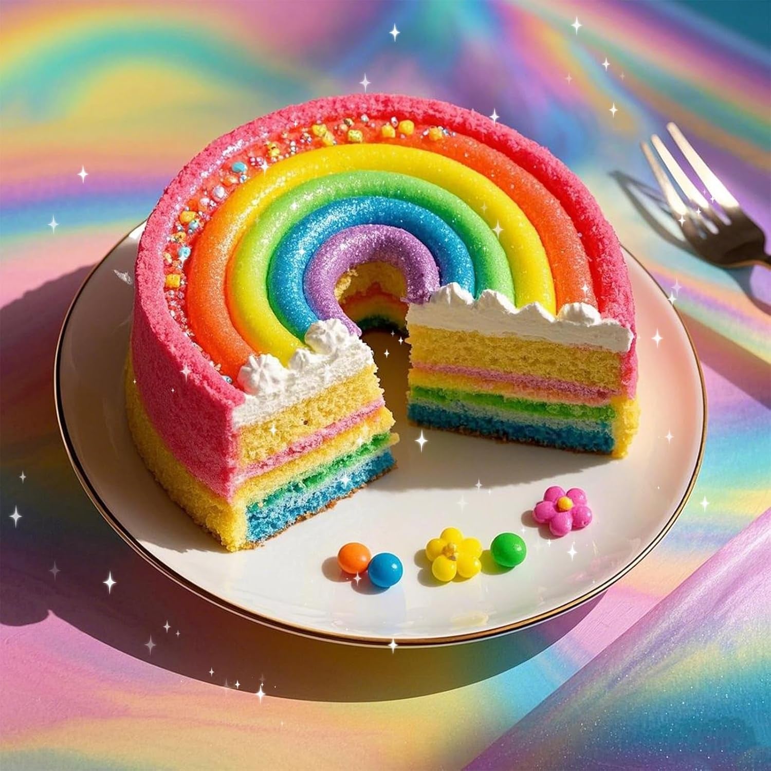 Essbarer Glitzer – 6 g Lebensmittelfarbpulver für Schokolade, Erdbeere, Muffins, Kuchen, Fondant (lila)
