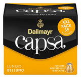 Capsa Lungo Belluno XXL, 39 Nespresso-kompatible Kapseln, 1er Pack (1 x 218 g) & Capsa prodomo, 56g