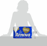 Renova Renova Divine Perfection Toilettenpapier, 42 Rollen, Premium-Toilettenpapier, 4-lagig, ultraweich, extra stark, dick, weich und saugfähig, FSC-zertifiziertes Papier, 4400 g