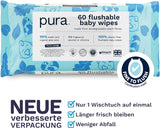 Umweltfreundliche Einweg-Babytücher für empfindliche Babyhaut, 70 Tücher (1 Packung), 99 % Wasser, 100 % plastikfrei, für empfindliche Haut, die zu Ekzemen neigt, bei Neugeborenen, biologisch abbaubar, vegan
