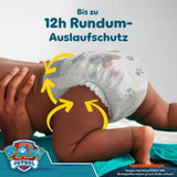 Pampers Baby-Dry Puppy Patrol Edition Windeln, Größe 5, 186 Windeln, 11 kg – 16 kg, bis zu 100 % Auslaufschutz und Komfort die ganze Nacht