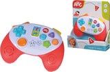 Simba 104010017 – ABC-Gamecontroller, Babyspielzeug, Tiergeräusche, Lieder, 20+ Geräusche, ab 12 Monaten, Motorik, Spielkonsole, Kleinkindspielzeug, Spieltelefon Bebe Toys Naty Shop