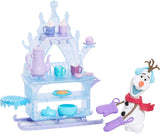 Mattel Disney Die Eiskönigin Elsa-Puppe, Die Eiskönigin-Puppe, gekämmte blonde Haare, Möbel, abnehmbare Schuhe, Disney-Geschenke, Spielzeug für 3 Jahre, HLW47 Naty Shop Olaf-Puppen