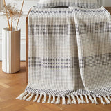 Loft Reva Tagesdecke, 100 % recycelte Baumwolle, 130 x 180 cm, Paprika Beds and Blankets Appletree Navy 130 cm x 180 cm