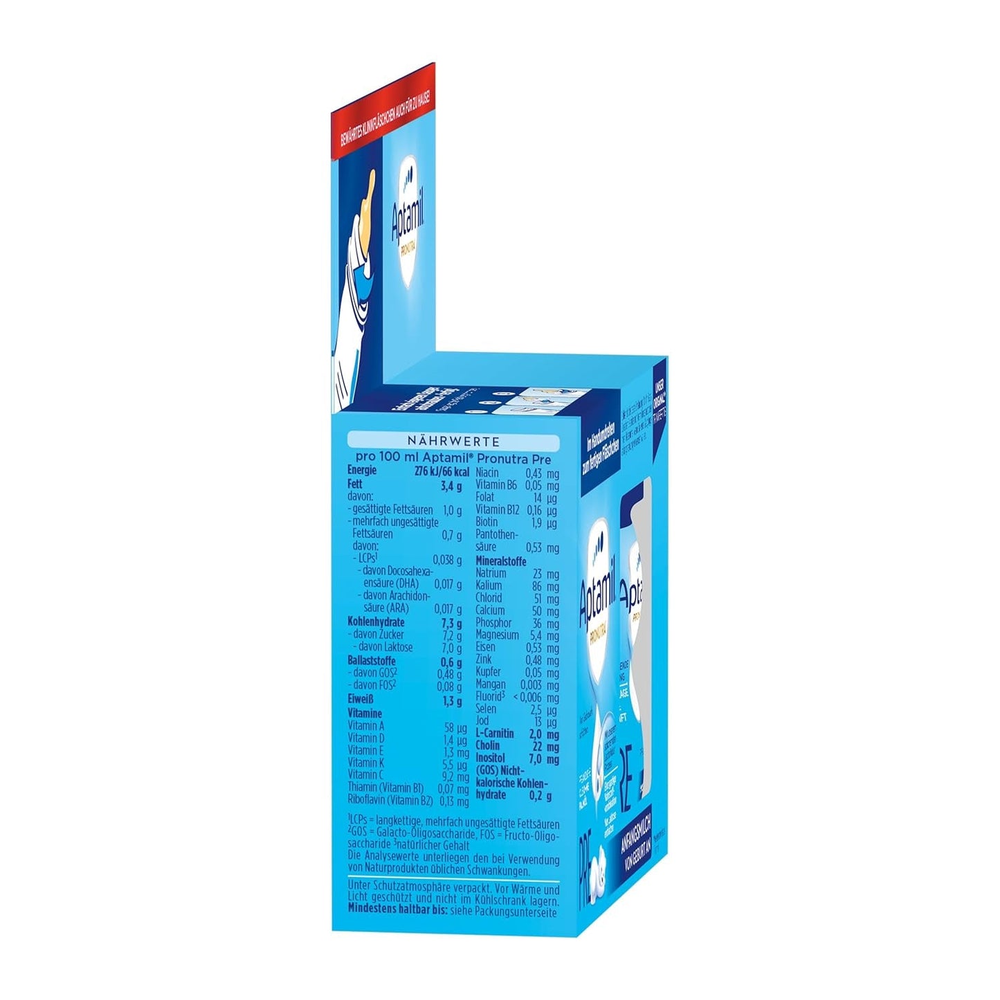 Aptamil Pronutra-ADVANCE PRE, trinkbar, 4x2x90ml (Packung mit 4)