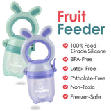Tétine Pour Bébé/Tétine à Fruit/Tetine Grignoteuse Bebe/Tétine D'alimentation Pour Bébé – Toy de Dentition Pour Bébé, Sans BPA (2er-Pack)
