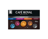 Café Royal Professional Pads, Variety Box, 40 Nespresso (R) Professional kompatible Pads für Büro und Gastronomie, Rainforest Alliance zertifiziert, 100 Prozent Arabica Kaffee