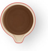 Le Creuset Milchbecher aus Steinzeug, 150 ml, Kirschrot, 91051700060099