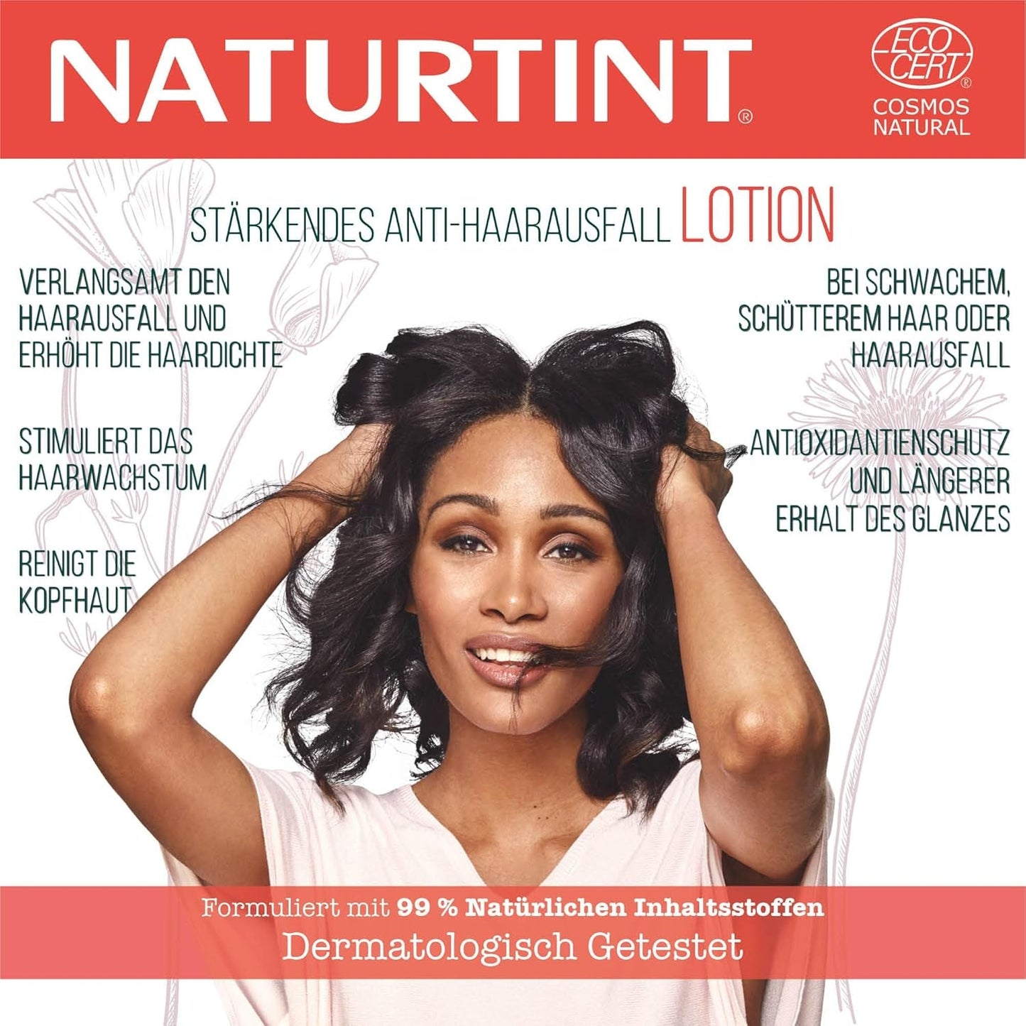 Naturtint, Stärkende Lotion gegen Haarausfall, 125 ml Naturtint Haarpflege