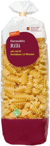 tegut... Nudeln mit Rilli-Ei, 1 x 500 g