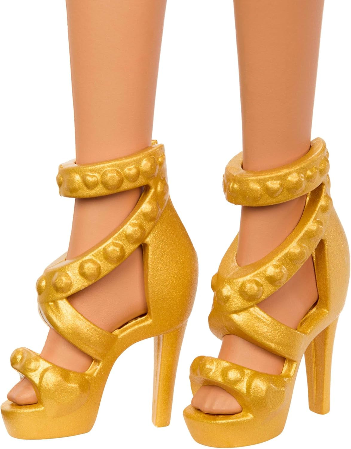Barbie-Turniertänzerin-Puppe in rotem Rüschenkleid, Tanzschuhen, braunem Haar und Tanztrophäen-Zubehör, JFR09