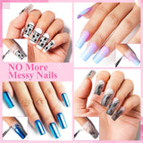 AIMEILI Latex Peel off Tape Nagelleck Korrektor Hautschutz Fingerschutz Für Nail Art Palisade Geruchlos Weiß 15Ml