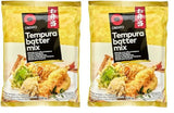 Tempura Teigmischung Tempura Back-Frittiermischung, 500 Gramm Mischung zum Backen und Kochen Naty Shop 1 kg (2er Pack)