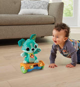 Vtech Baby Catch Me Puppy – Motorisierter Hoverboard-Welpe fördert die Bewegung – Mit beweglichen Ohren, Liedern, Geräuschen und Lerninhalten – Für Kinder im Alter von 12–36 Monaten. Bebe Toys Naty Shop