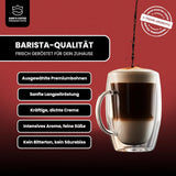 KING'S COFFEE - EXTREME ROAST - Espresso Intenso Bohnen - sehr geringer Säuregehalt - Kleinserienröstung aus Italien - Kaffeebohnen für Vollautomaten und Siebträgermaschinen - 1 kg