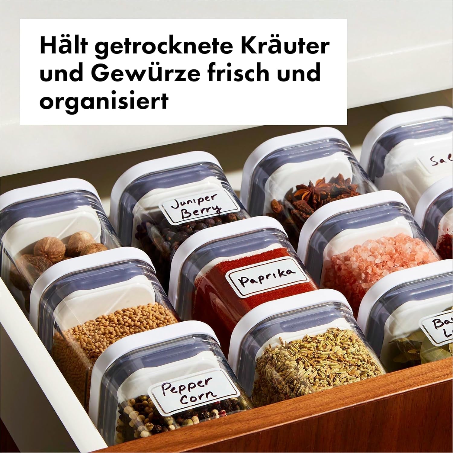 OXO 11236100V1UK Frischhaltedose, Kunststoff, transparent Frischhaltedosen Naty Shop