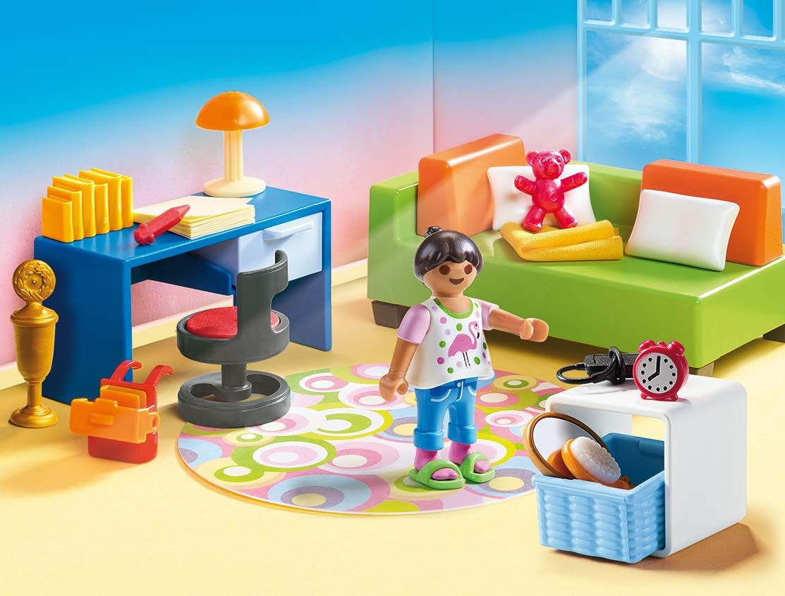 PLAYMOBIL Puppenhaus 70209 Jugendzimmer mit Mädchenfigur und Zubehör, ab 4 Jahren Dollhouses Naty Shop