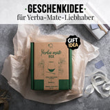 ORIGEENS MATE-TEE-SET Mit portugiesischer Mate-Tasse, Bombilla und BIO-Yerba-Mate-Tee – Originelles Geschenkset