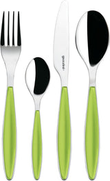 Guzzini - Feeling, Besteckset 24-teilig - Apfelgrün Kitchen Naty Shop