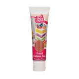 Lebensmittelfarbe Funcakes Gel Powder Pink: Hochkonzentrierte Lebensmittelfarbe für Teig, Creme, Fondant, Marzipan, Gebäck, einfache Dosierung, einzelne Tropfen für lebendige Farben, Halal, 30 g