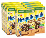 NESTLE Nesquik Duo, Müsli aus dunkler und weißer Schokolade mit Vollkornmehl, Packung mit 7 x 325 Gramm Naty Shop Cereals