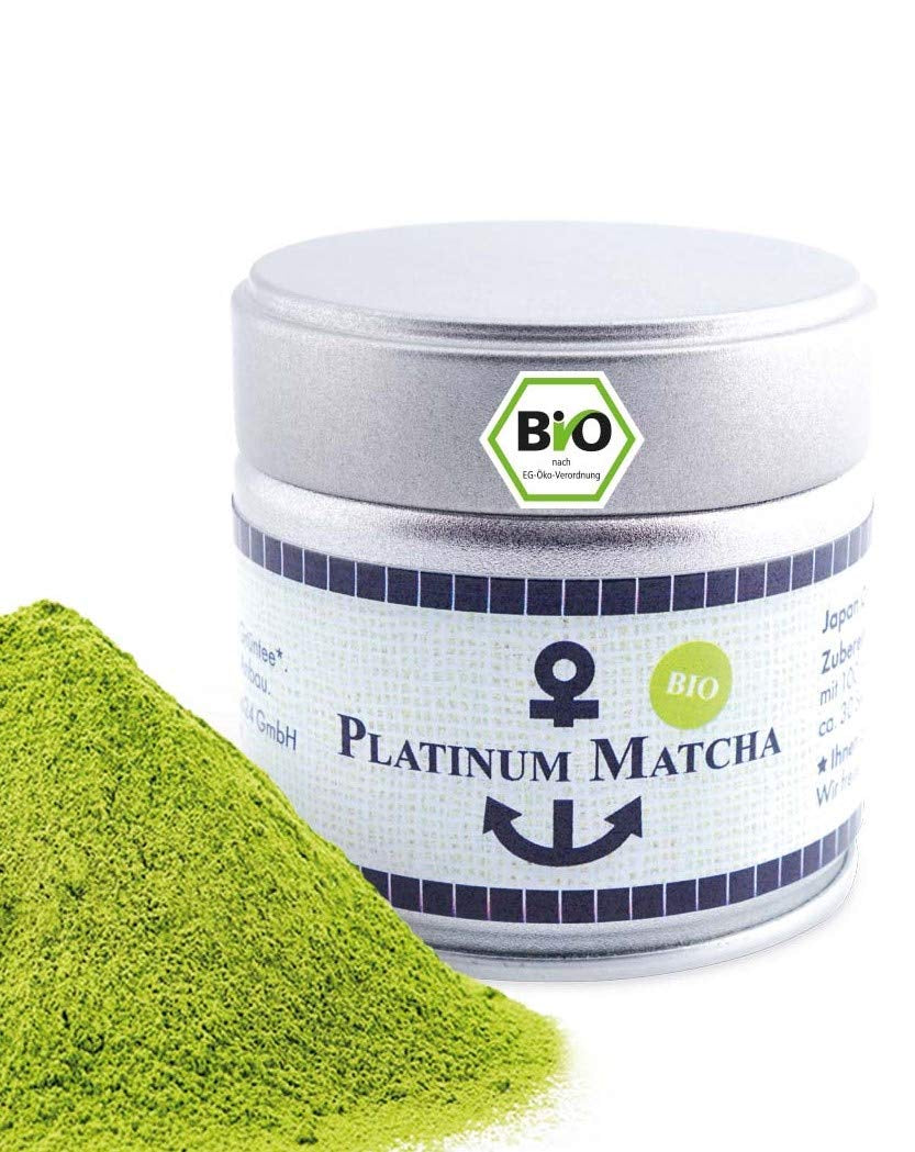Premium-Bio-Matcha aus Japan, zeremonielle Qualität, frei von Pestiziden, extrafeines Pulver in 30-g-Box, intensiver und zarter Grüntee-Geschmack, geeignet für Latte, Smoothie, zeremonielle Qualität
