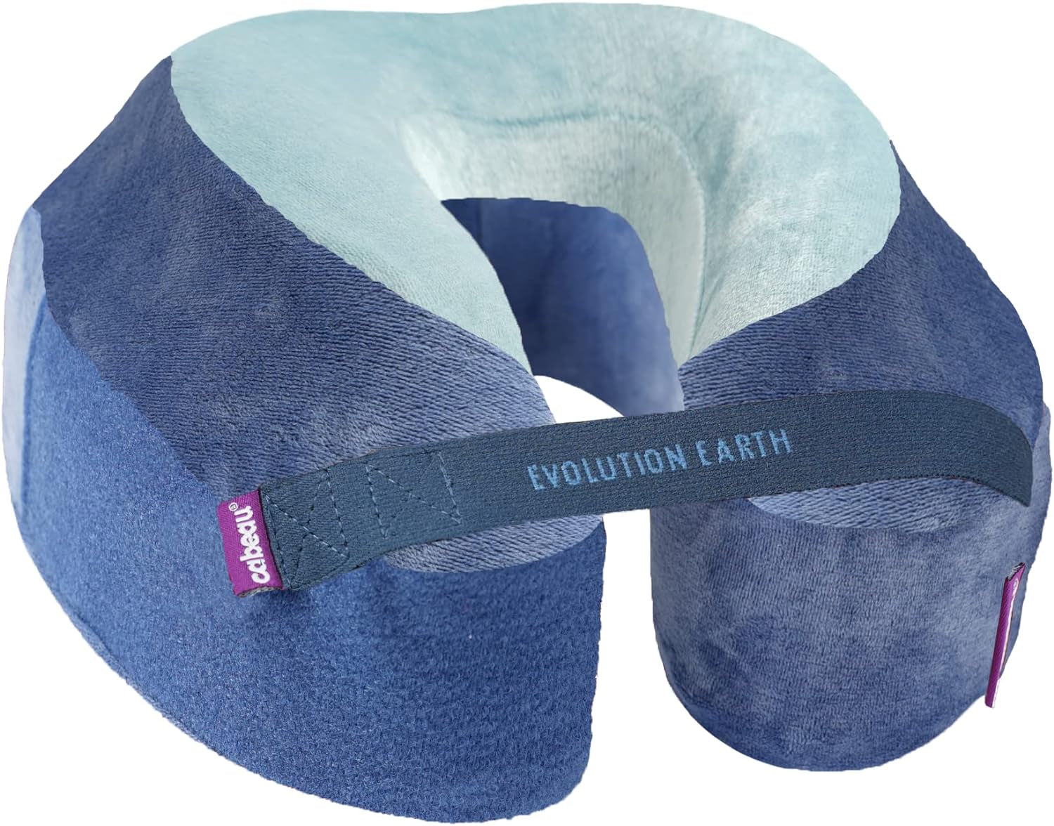 Cabeau Evolution Earth - Nackenkissen 25 cm Reisekissen Naty Shop Blau