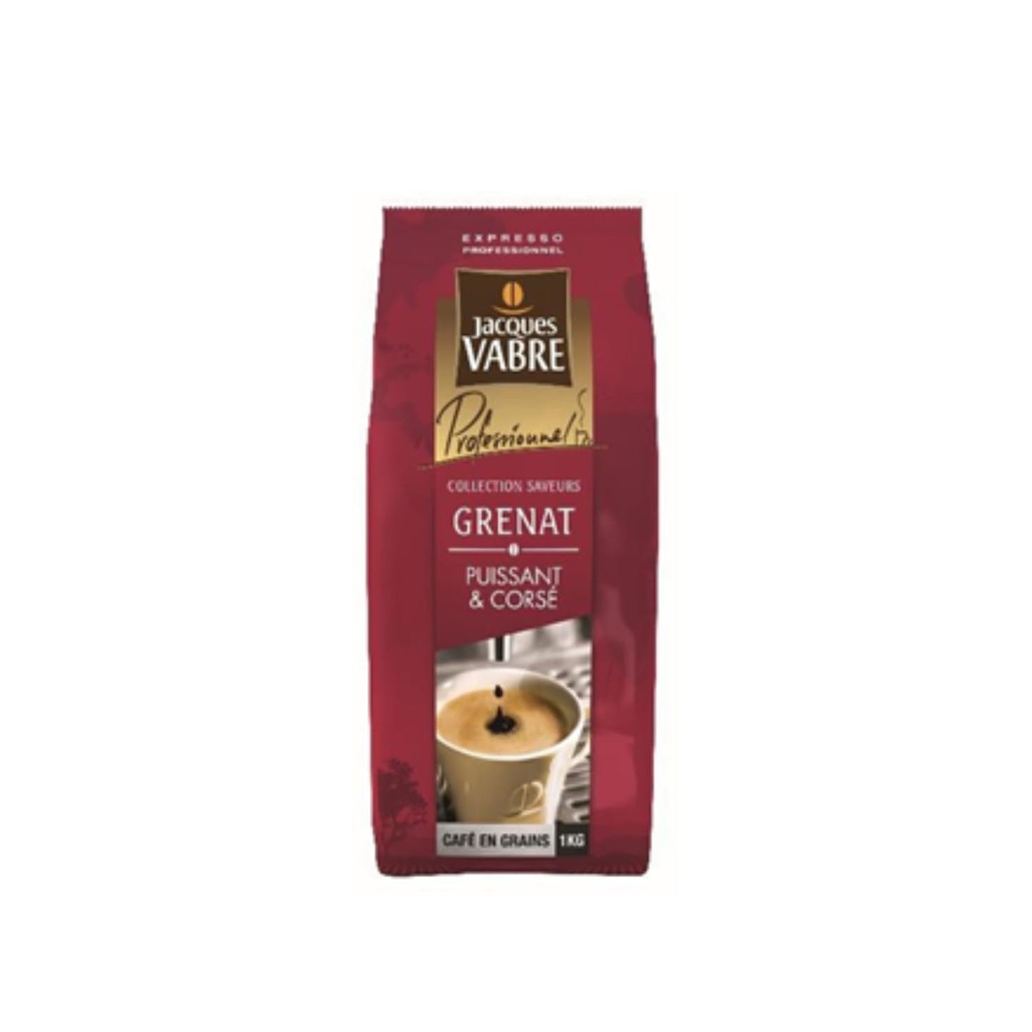 Kaffeebohnen Intensiv JACQUES VABRE - 1 kg