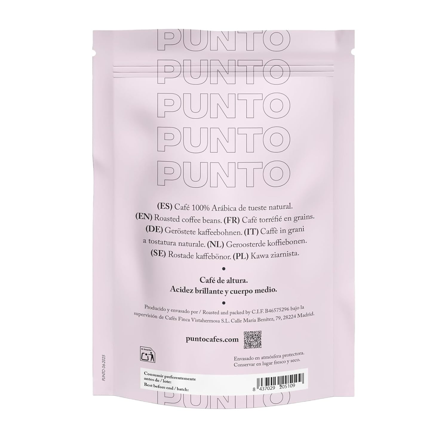 – Gemahlener äthiopischer Kaffee – 250 g – Spezialkaffee – Mittlere Röstung – 100 % Arabica – Noten von Honig, Zimt und Schokolade – Intensive Säure – Mittlerer Körper
