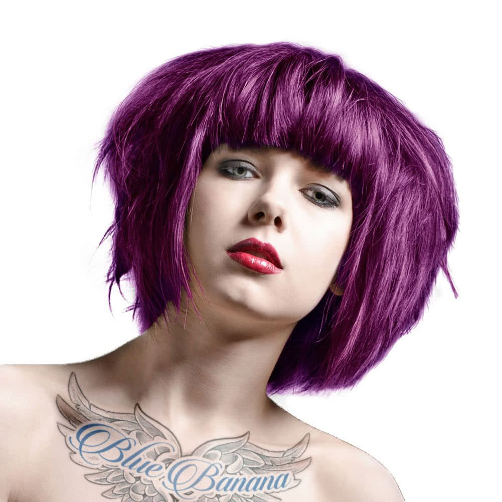 Directions semipermanente Haarfarbe 88 ml – Fluoreszierende orange Haarfarbe Naty Shop Violet 88 ml (2er-Pack)