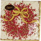 8070C Dreilagige Papierservietten, 20 Stück, 25 x 25 cm, Pfefferbeere