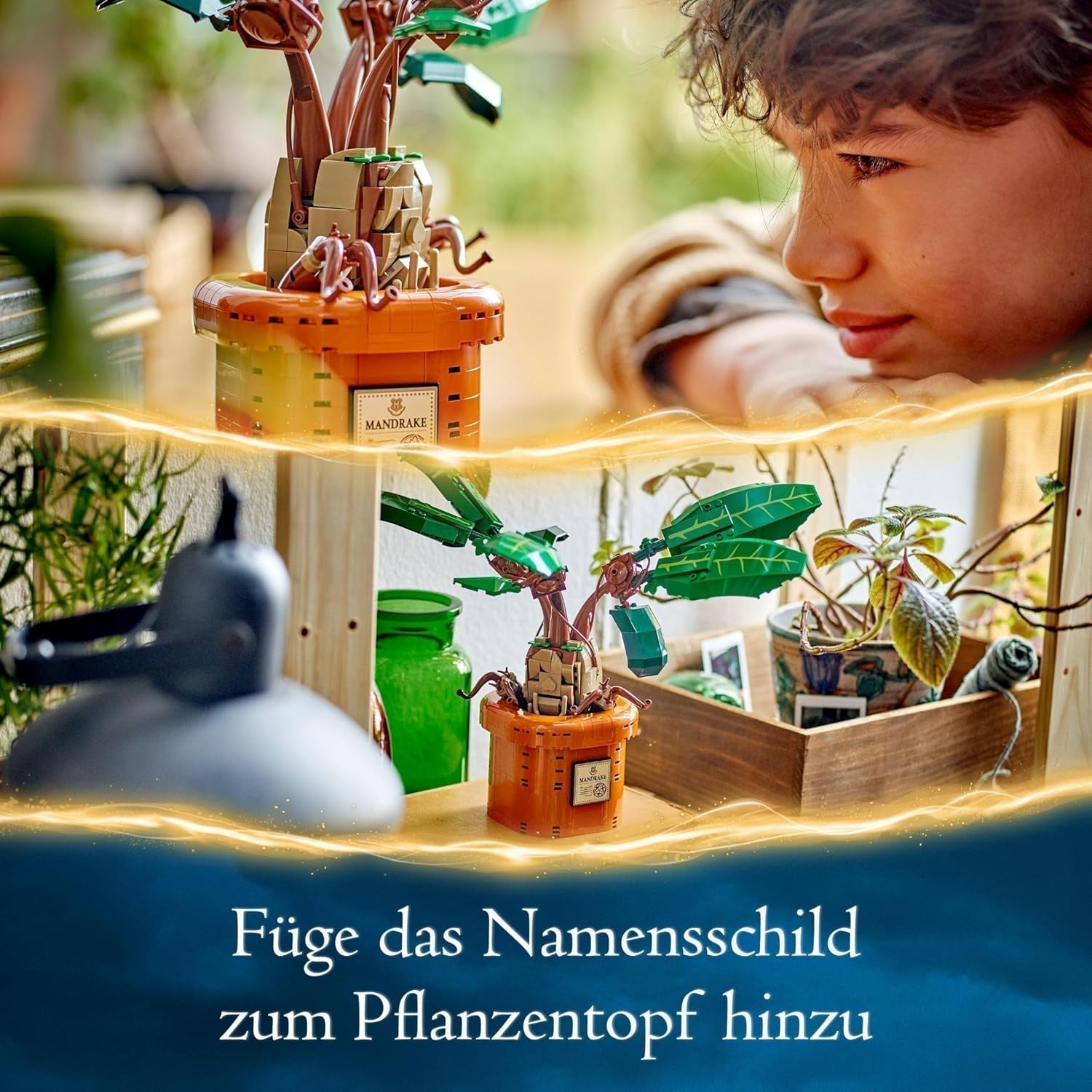 LEGO Harry Potter Zaubertrankpflanze: Alraune, Spielzeugtopfpflanze, magisches Geschenk für Mädchen, Jungen und alle Fans, fantasievolles Kinderspielset, Heimdekoration 76433 Bausets Besuchen Sie den LEGO-Store
