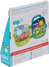 Fisher-Price Musical Animal Friends Songbook | Babyspielzeug ab 6 Monaten, 1 Jahr für Mädchen und Jungen | Kinderspielzeug | Musikbuch mit Sounds und Lichteffekten | Lernspielzeug (deutsch), GFP29 Jucarii Bebe Naty Shop