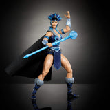 Masters of the Universe Masterverse Actionfigur, ca. 18 cm groß, New Eternia Evil-Lyn, MOTU Toy Villainess, Zauberin, 30 Bewegungspunkte, Kristallkugelstab, JBP77 Actionfiguren Naty Shop