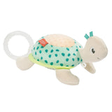 Fehn Mini-Spieluhr Fee – Plüschtier und Einschlafhilfe: Aufziehbare Spieluhr mit der sanften Melodie „Schwanensee“ beruhigt in jeder Situation – für Babys und Kleinkinder ab 0+ Monaten Toys Bebe Naty Shop Schildkröte