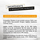 Offenbarungen Musselin mit Hühnchen und Soße | Katzenfutter für ausgewachsene Katzen | 4 x 57g