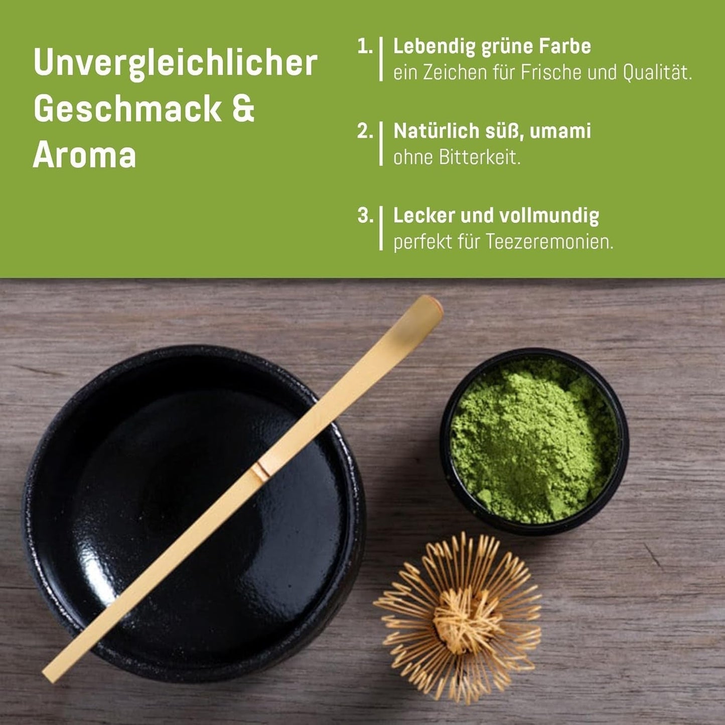 UJI in Zeremonienqualität – 30-g-Box – Bio – 100 % japanischer Matcha – erste Ernte – reiner Matcha – gemahlen