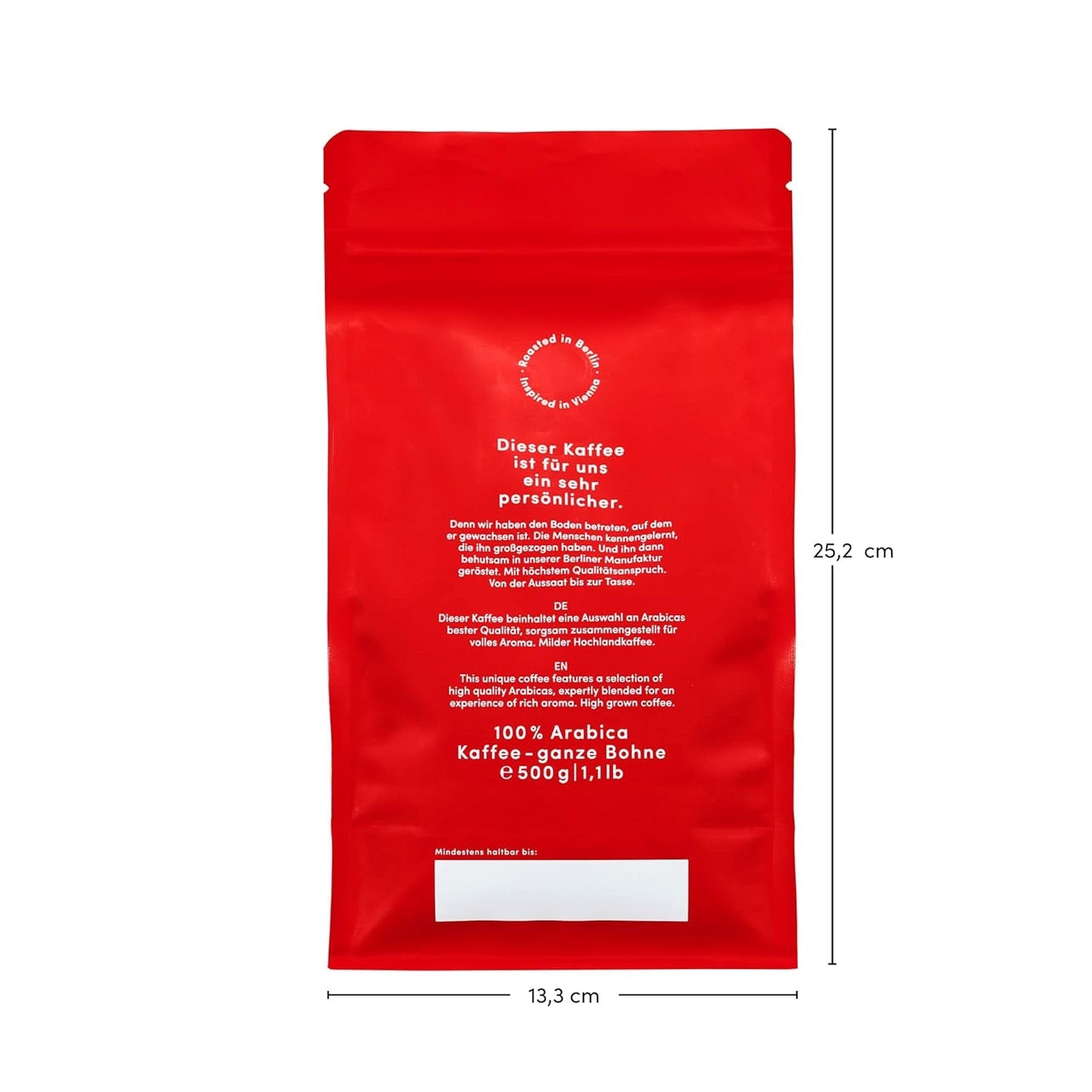 Roasters Pick Espresso Blend – 100% Arabica, ganze Bohne – vielschichtige Röstung – frisch in Berlin geröstet – 500g