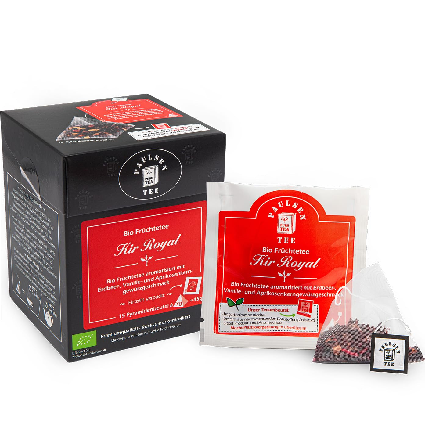 Sweet Heart 2 x 100 g Paulsen Tea Früchtetee rückstandskontrolliert