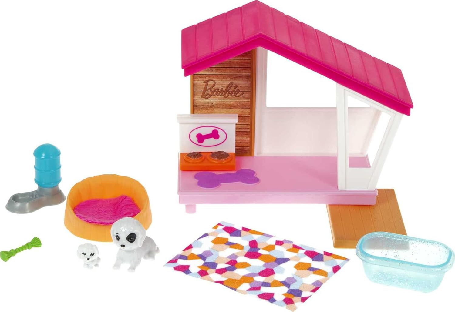 Barbie GRG78 – Mini-Spielset mit 2 Kindern, Koffer für Kinder und Zubehör, kann von 3 bis 7 Jahren kopiert werden