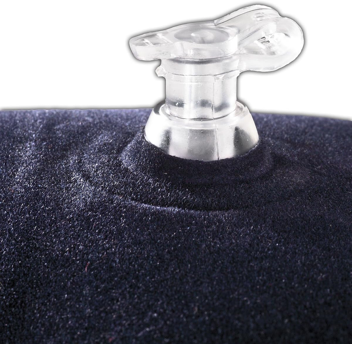 Aufblasbares Nackenkissen Black Crevice Nackenkissen BCR3631 Blau Reisekissen Naty Shop
