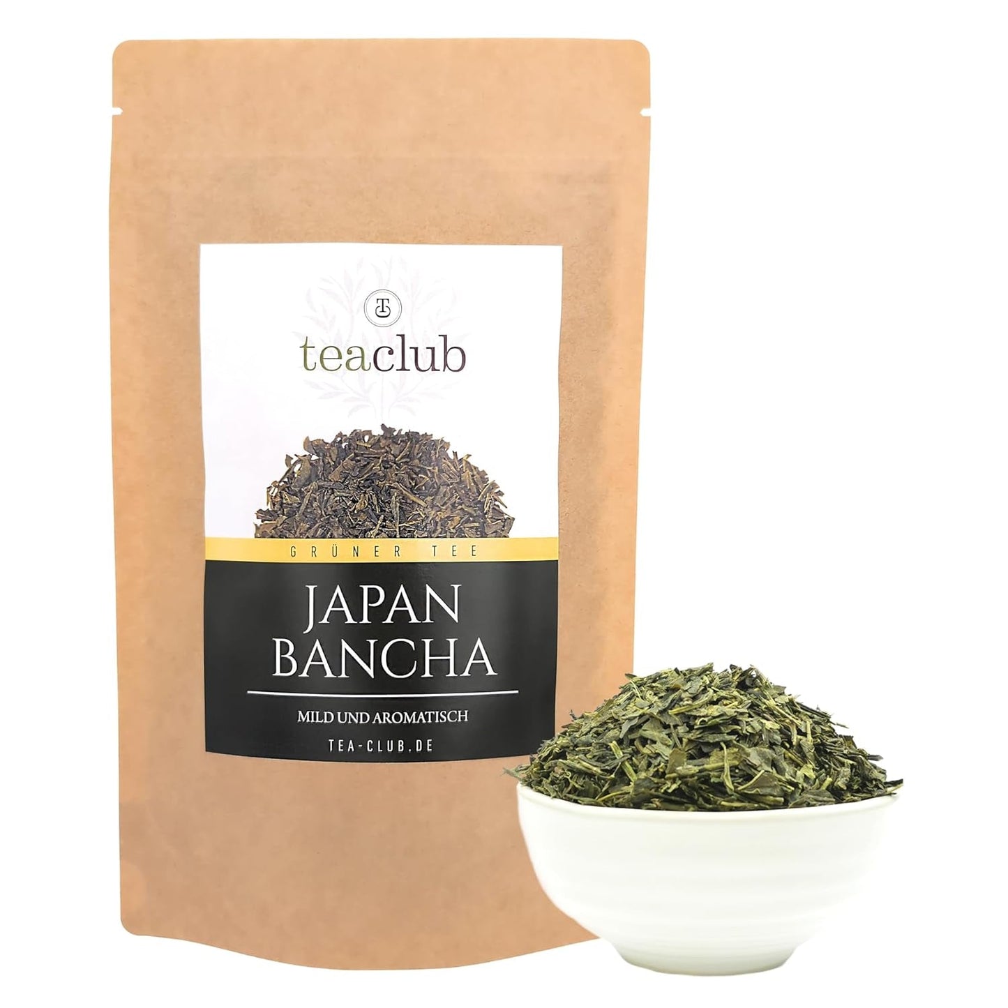 Bancha Japanischer Grüntee lose 100 g, aromatischer und zarter japanischer Grüntee, Teaclub Green Tea