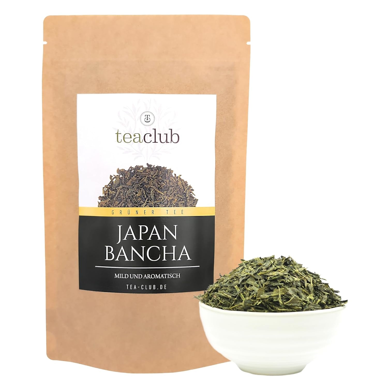 Bancha Japanischer Grüntee lose 100 g, aromatischer und zarter japanischer Grüntee, Teaclub Green Tea