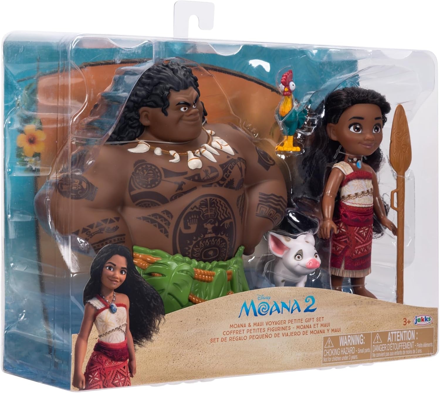Vaiana 2 Vaiana & Maui Geschenkset 15 cm Puppen Naty Shop
