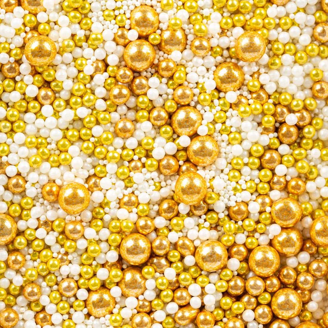 Super Streusel Gold Glimmer, Weihnachtsstreusel, 180 Gramm Streusel Naty Shop 180 Gramm