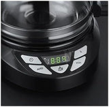 Russell Hobbs Kaffeemaschine [Digitaler Timer, Duschkopf für optimale Extraktion und Aroma] Textures+ (1 bis 12 Tassen, 1,25 l Glaskaraffe, Warmhalteplatte, Anti-Tropf-System) Filterkaffeemaschine 22620-56