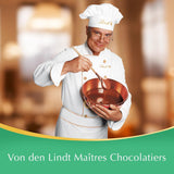 LINDOR Schokokugeln | 1 kg wiederverschließbarer Beutel | ca. 80 Vollmilchschokoladenkugeln mit Minzfüllung | Großpackung & LINDOR Salzkaramell-Schokoladenkugeln