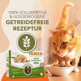 IAMS Delights Land Collection Getreidefreies Nassfutter für Katzen – Fleisch-Sortenpaket, Mehrfachpackung, getreidefreies Nassfutter für Katzen ab 1 Jahr, 12 x 85 g