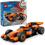 LEGO City F1 Racer mit McLaren-Rennwagen – Formel-1-Spielzeugmodell mit Rennwagen und Minifigur – kleines Geschenk für Jungen und Mädchen ab 6 Jahren oder Motorsportfans 60442 Bausätze Besuche den LEGO-Store Standardtitel