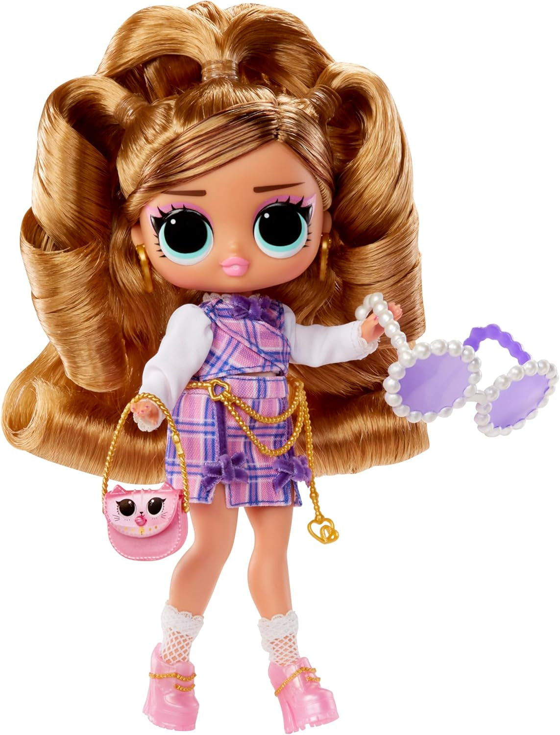 LOL Überraschung! Tweens Core Doll – Fancy Girl – Enthält 1 Modepuppe mit Outfit und Accessoires, 4 Sammlerstücke, Rose